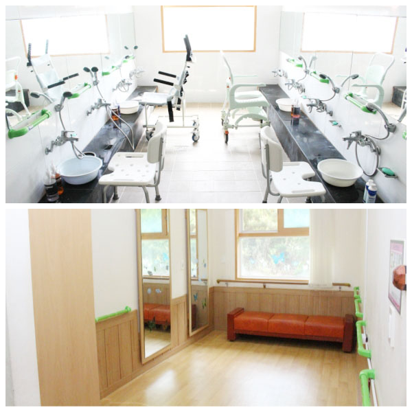 목욕탕 및 탈의실